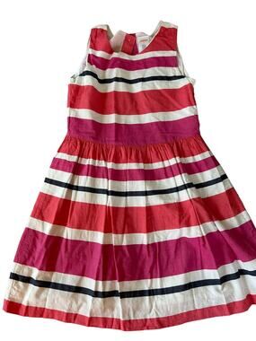 Gymboree Pink Stripe Dress size 7
